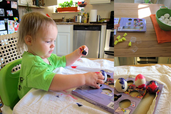 600x400 Painting Easter Eggs With A Toddler - Easter Egg Painting For Kids