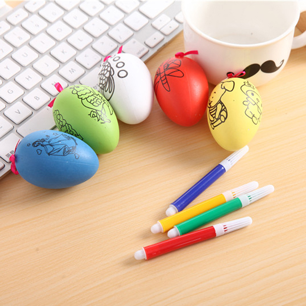 1001x1001 Phoenix Easter Egg Water Color Pens Kids Diy Painting Educational - Easter Egg Painting For Kids