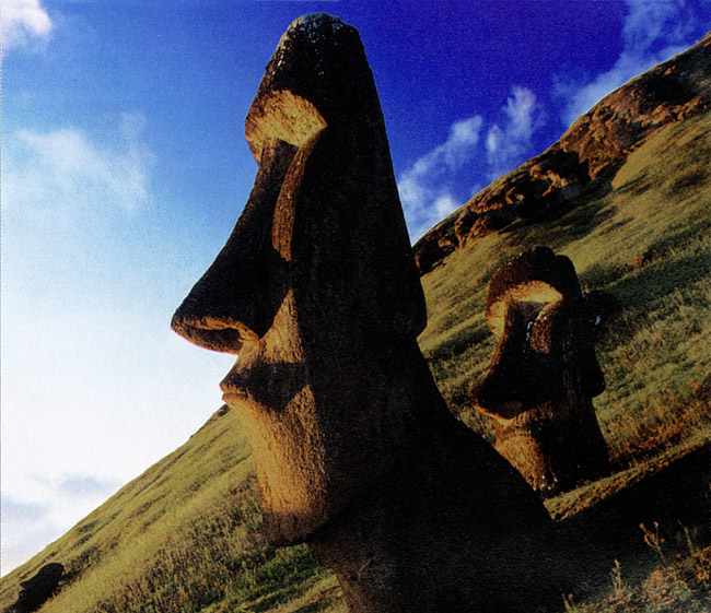 650x561 Easter Island - Easter Island Painting