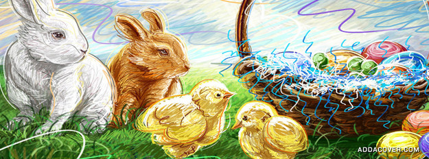 625x232 Easter Painting Facebook Covers, Easter Painting Fb Covers, Easter - Easter Painting