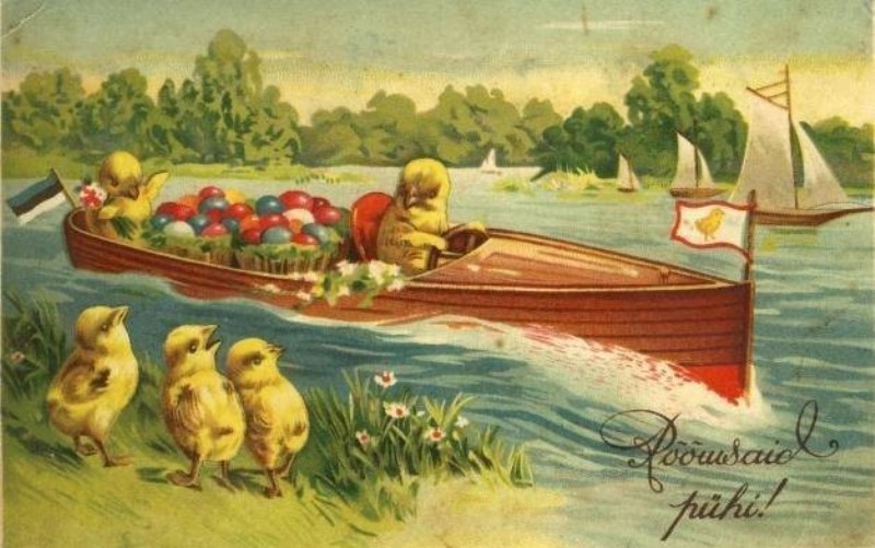 800x501 Easter In Estonia Cleaning, Predicting The Weather And Painting - Easter Painting