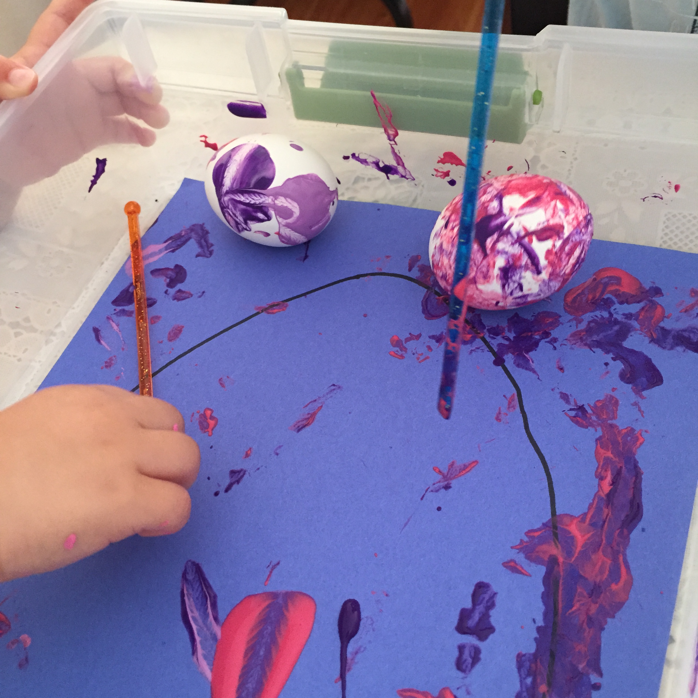 2448x2448 Easter Toddler Activities Curiouslittlegnomes - Easter Painting Activities