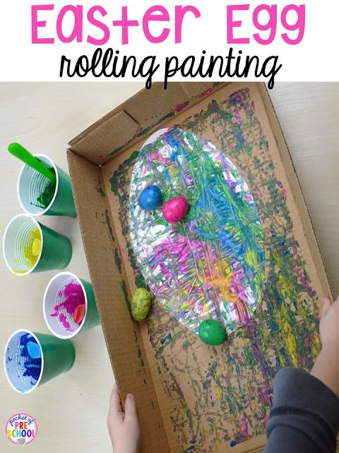 480x640 Easter Centers And Activities For Little Learners (Peep Freebie - Easter Painting Activities