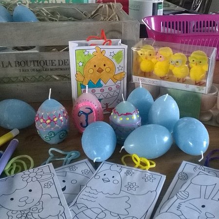 450x450 Easter Egg Candle Painting For Kids - Easter Painting For Kids