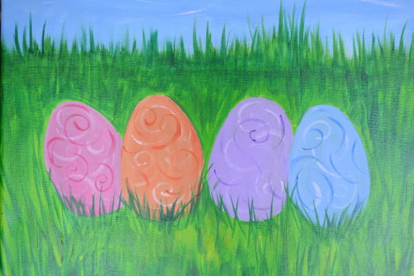 600x400 Young Kids (Age 5 7) After School Treasure - Easter Painting For Kids