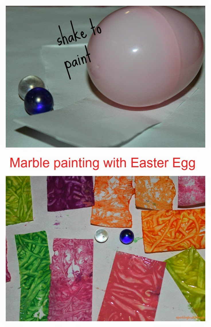 736x1136 Marble Painting With Easter Egg - Easter Painting For Toddlers
