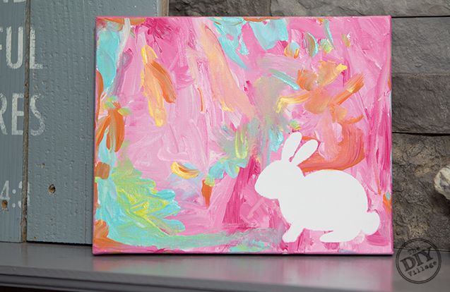 637x414 Beautiful Diy Easter Craft Ideas And Decorations - Easter Painting For Toddlers