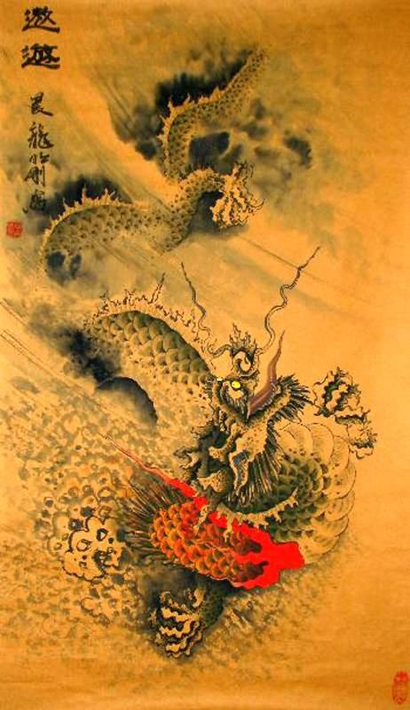 462x800 64 Best Dragons Images On Japanese Art, Japanese - Eastern Dragon Painting