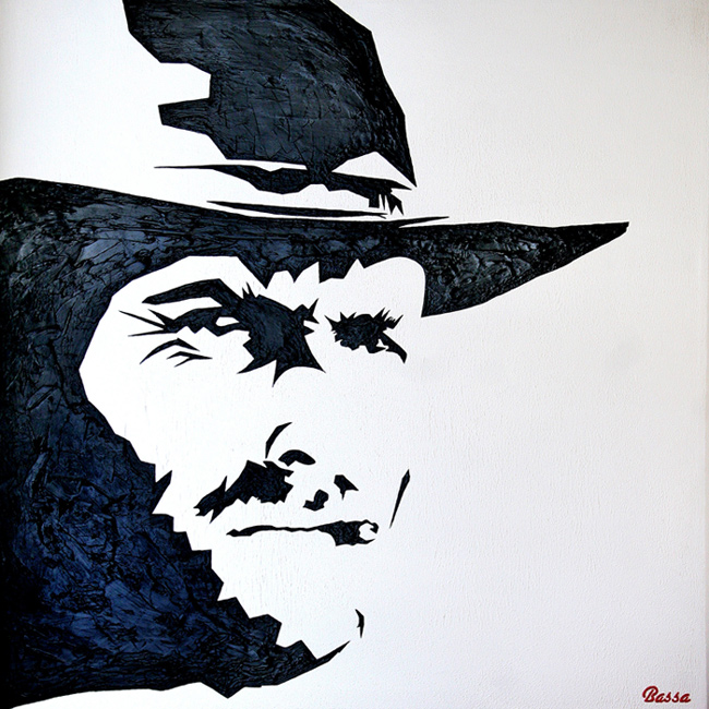 650x650 Clint Eastwood - Eastwood Painting