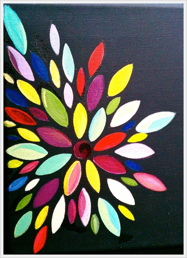 600x825 40 More Abstract Painting Ideas For Beginners - Easy Abstract Painting