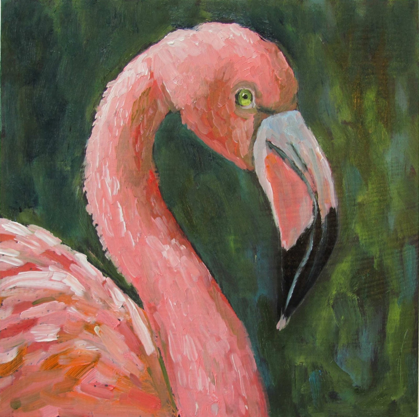 1600x1591 Artist Susan Spohn Small Paintings Available On Etsy, Minature - Easy Animal Painting