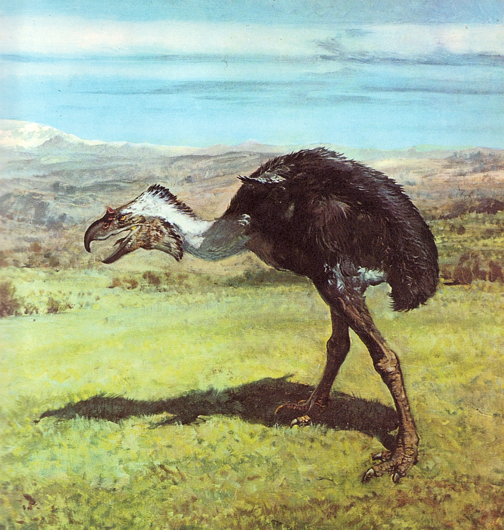 1000x1050 Love In The Time Of Chasmosaurs Vintage Dinosaur Art Life Before - Easy Dinosaur Painting