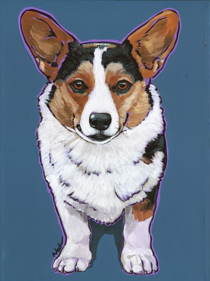 432x576 Nadi's Dogs - Easy Dog Painting
