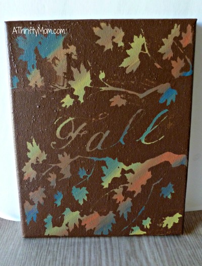 400x526 Easy Fall Art Project - Easy Fall Canvas Painting