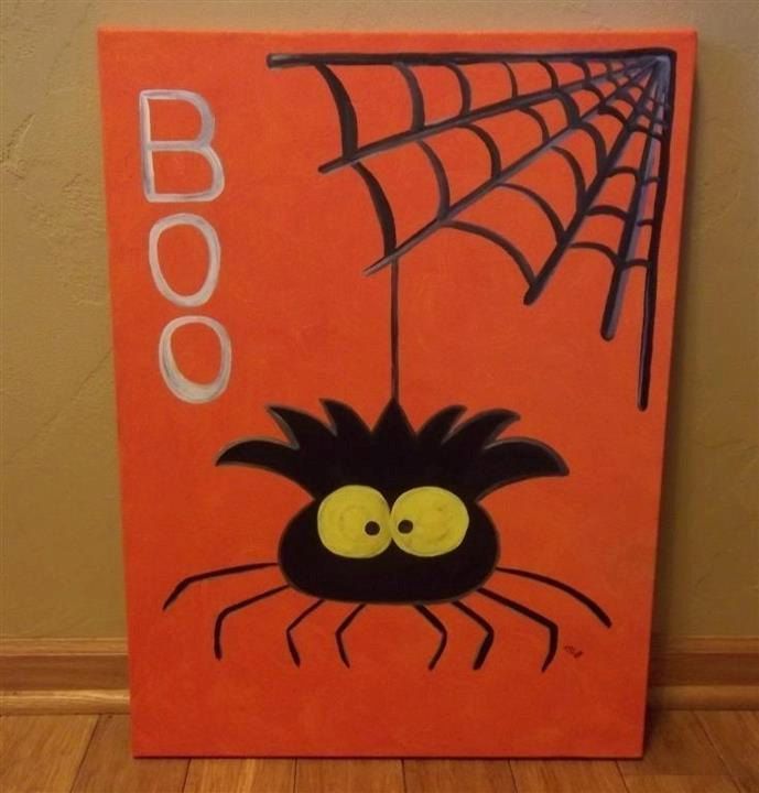 689x720 Easy Fall Paintings - Easy Fall Canvas Painting