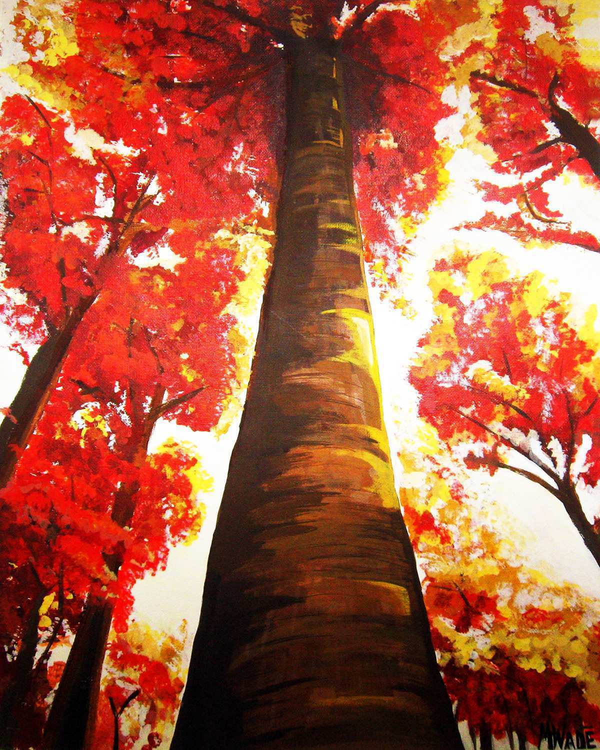 Easy Fall Canvas Painting at Explore collection of