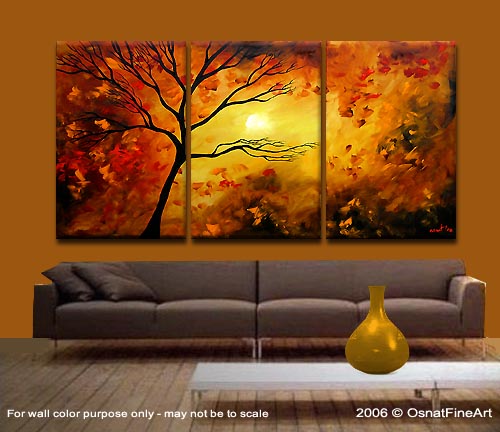 500x432 Painting - Easy Fall Canvas Painting