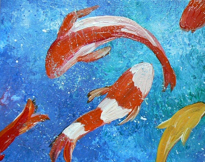 406x320 Pictures Easy Fish Paintings, - Easy Fish Painting