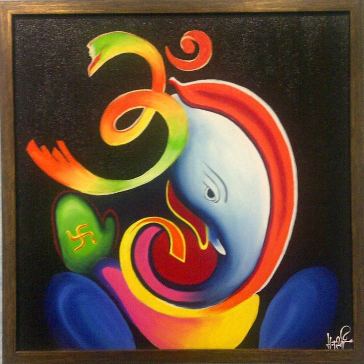 Ganesh paintings search result at PaintingValley.com