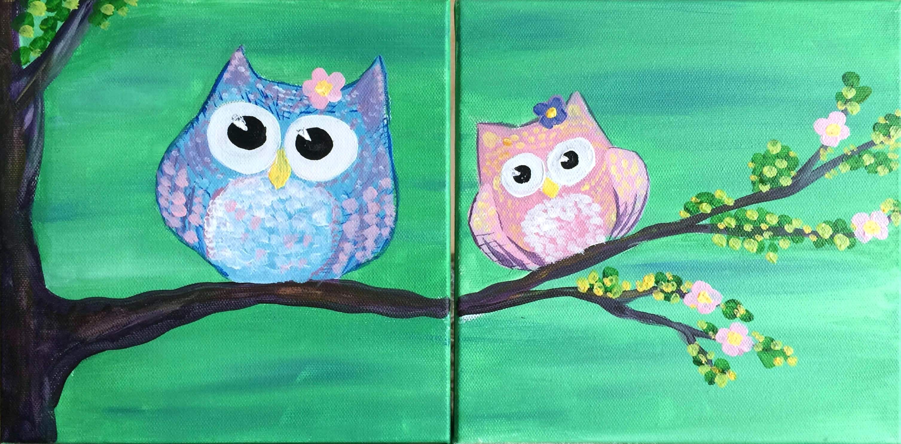 Easy Owl Painting at Explore collection of Easy Owl Painting