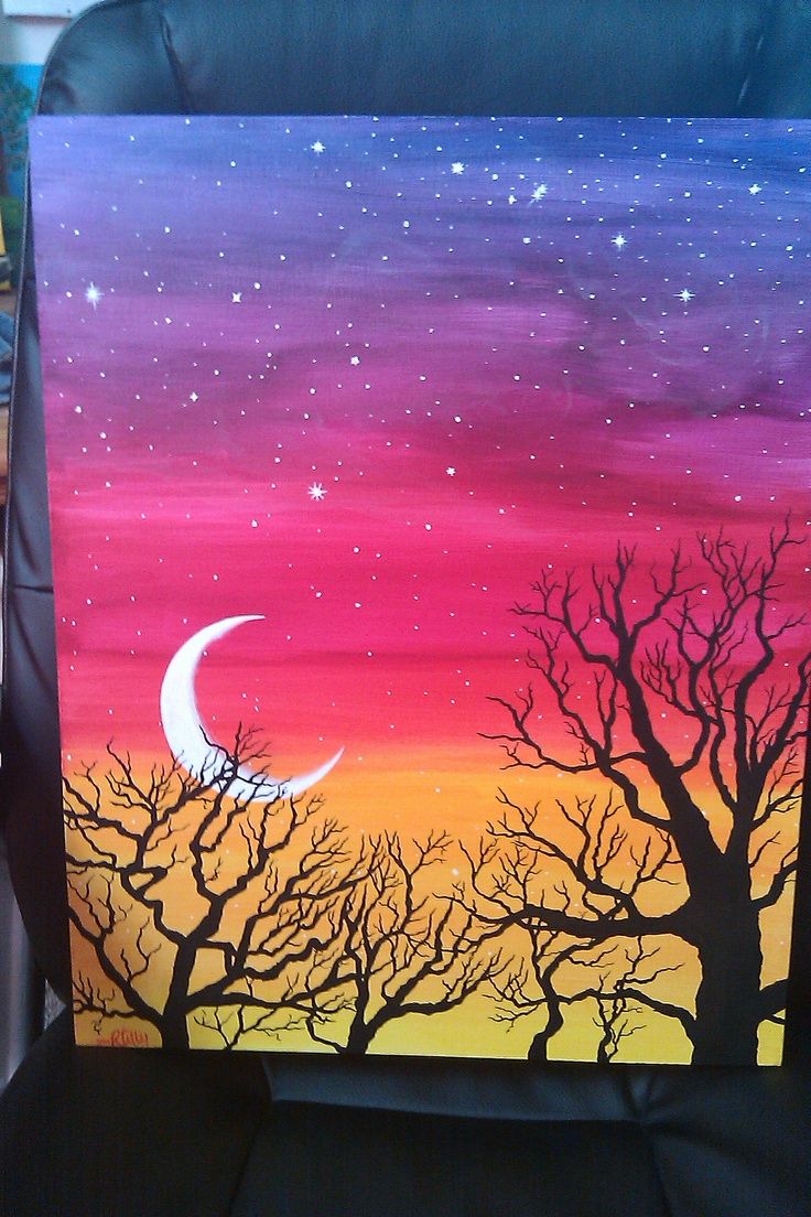 736x1104 Easy Acrylic Painting Ideas Trees - Easy Painting