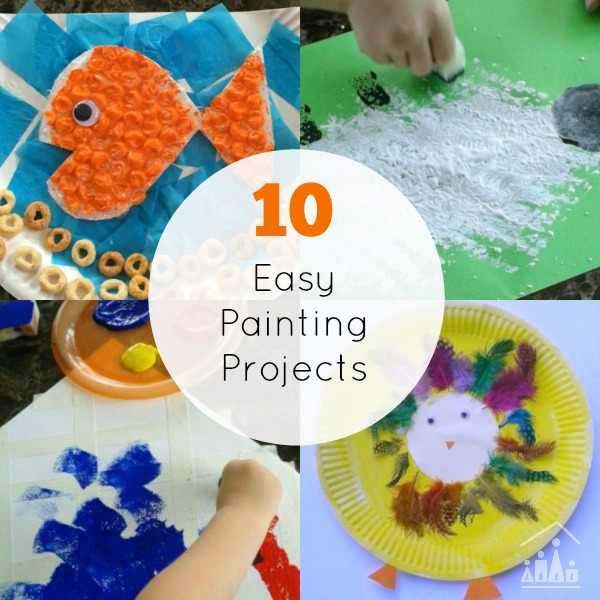 600x600 10 Easy Painting Projects For Siblings To Do Together - Easy Painting For Kids