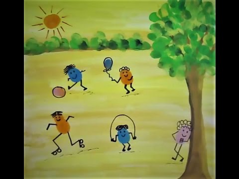 480x360 How To Make Easy Thumb Painting Scenery For Kids - Easy Painting For Kids