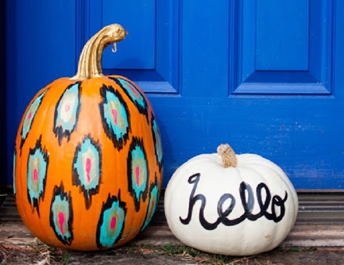 680x524 65 Halloween Pumpkin Decorating Ideas For Kids Cool Crafts - Easy Painting Pumpkins