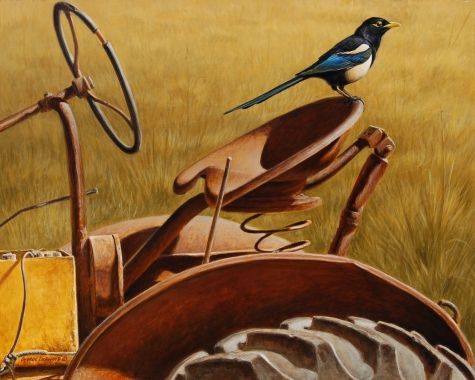 475x380 Easy Rider 16x20 Original Art Painting By George Lockwood - Easy Rider Painting