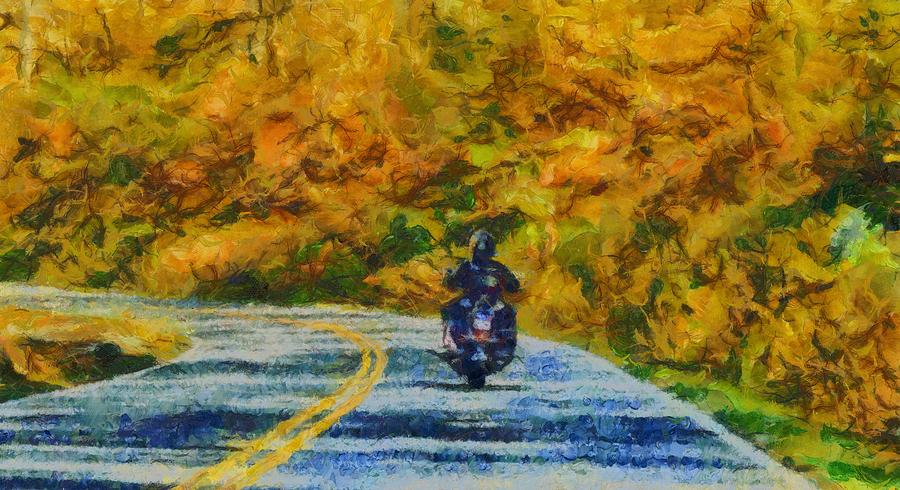 900x490 Easy Rider Painting By Dan Sproul - Easy Rider Painting