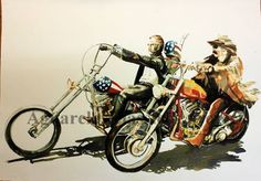 236x164 Saatchi Art Artist Gilberto Gaspar Painting, Engine Mini Cooper - Easy Rider Painting