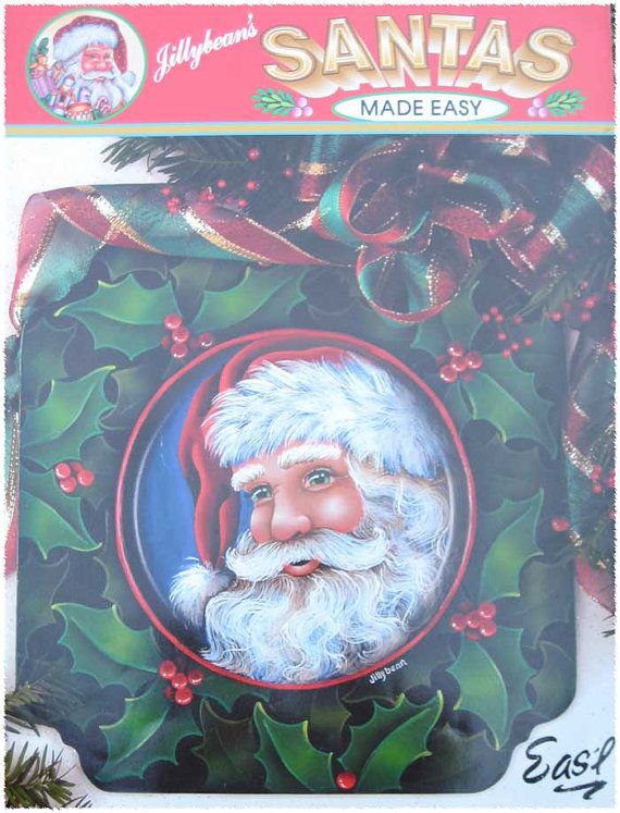 570x747 Jillybeans Santa Made Easy Painting Book Easy - Easy Santa Painting