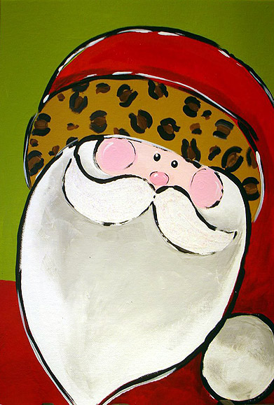 391x579 Kimart - Easy Santa Painting