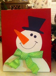 236x315 Snowman Paint Idea Christmas Paint Ideas, Snowman - Easy Snowman Painting