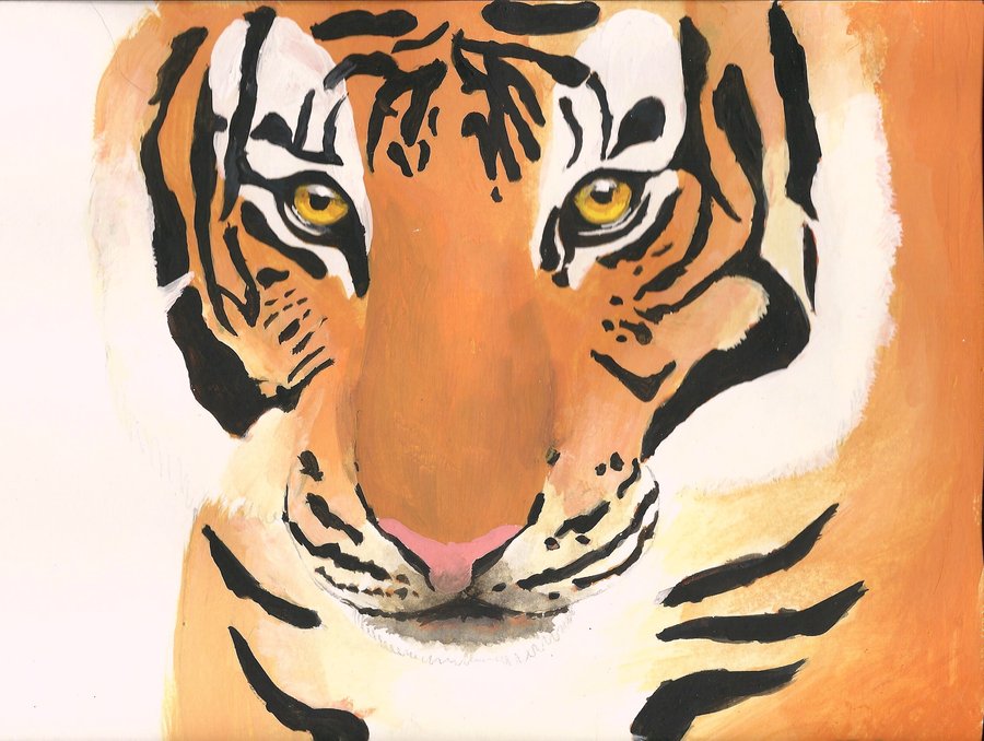 Easy Tiger Painting at Explore collection of Easy