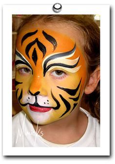 236x337 Easy Tiger Face Painting Ideas - Easy Tiger Painting