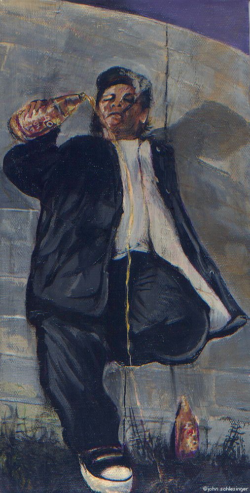 507x1000 Eazy E Painting By John Schlesinger Artists Art - Eazy E Painting