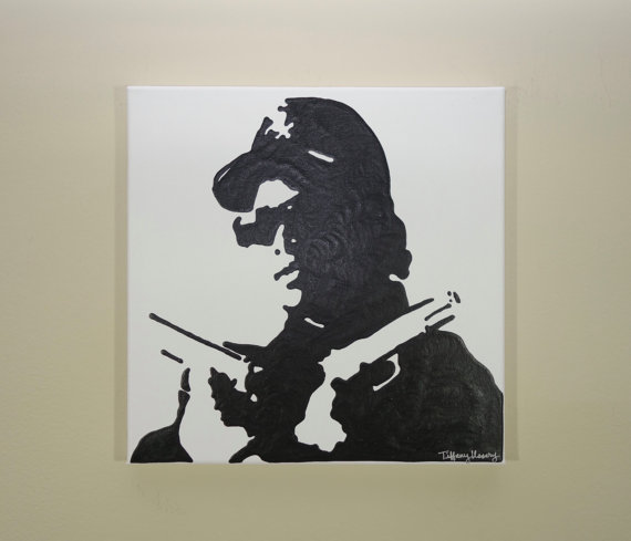 570x489 Eazy E Painting 12x12 Hip Hop Art Pop Art Eazy E Art Fan - Eazy E Painting
