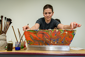 300x200 Ebru Painting Learning Center Nh Folklife - Ebru Painting