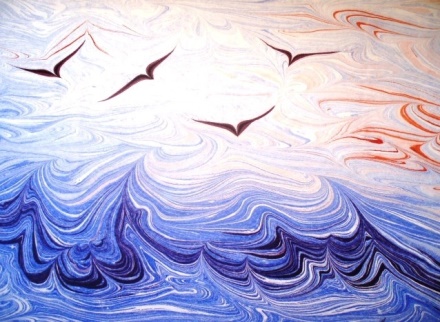 440x322 Soap Techniques Ebru Soap Challenge - Ebru Painting