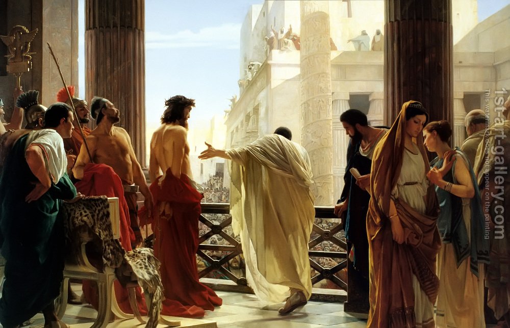 1000x644 Ecce Homo Antonio Ciseri Reproduction 1st Art Gallery - Ecce Homo Painting Antonio Ciseri