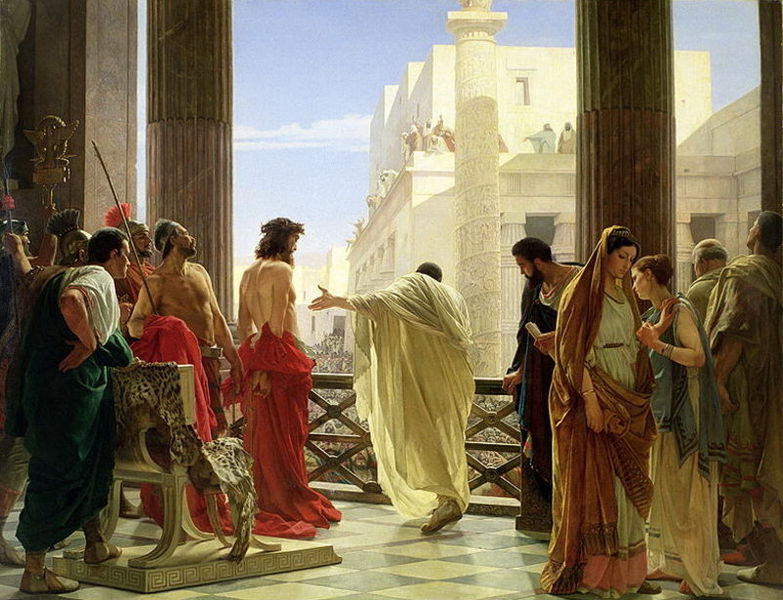783x600 Fileecce Homo By Antonio Ciseri (1).jpg - Ecce Homo Painting Antonio Ciseri