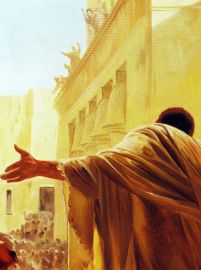 201x270 Art Reproductions Details Antonio Ciseri Paintings - Ecce Homo Painting Antonio Ciseri