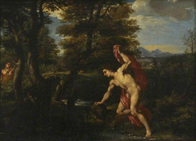 800x575 Filefrans De Neve - Echo And Narcissus Painting