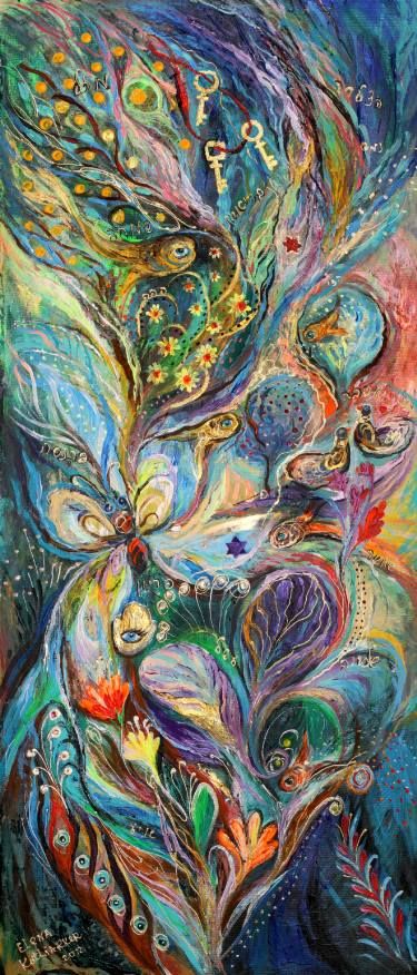 375x876 Elena Kotliarker Four Elements Air (Part 2 From 4) Eclectic Art - Eclectic Painting