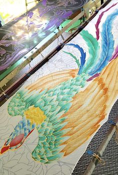 236x348 Silk Art - Eclectic Painting