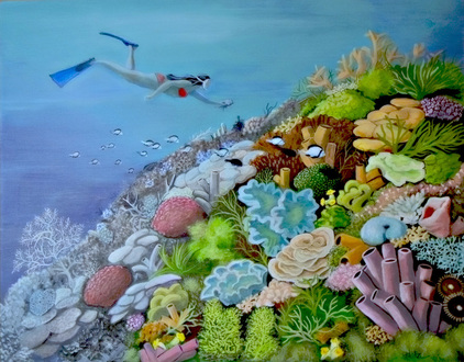 422x330 Green Art Guide Painting Galleries - Ecosystem Painting