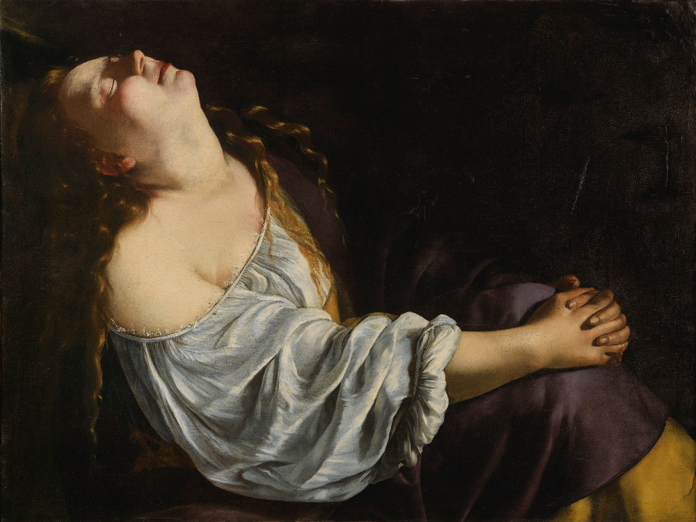 1000x749 Recently Found Artemisia Gentileschi Painting Reaches Ecstatic - Ecstasy Painting