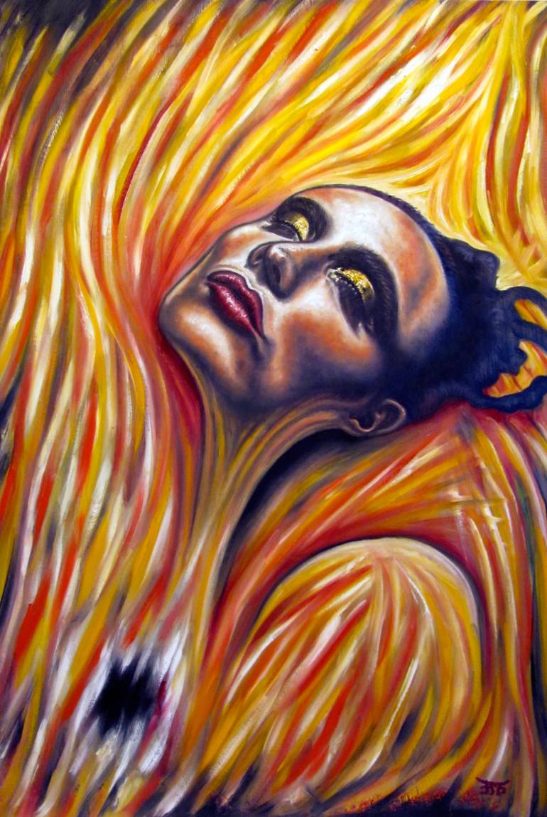 770x1149 Saatchi Art Ecstasy Painting By Preston M Smith Pms - Ecstasy Painting