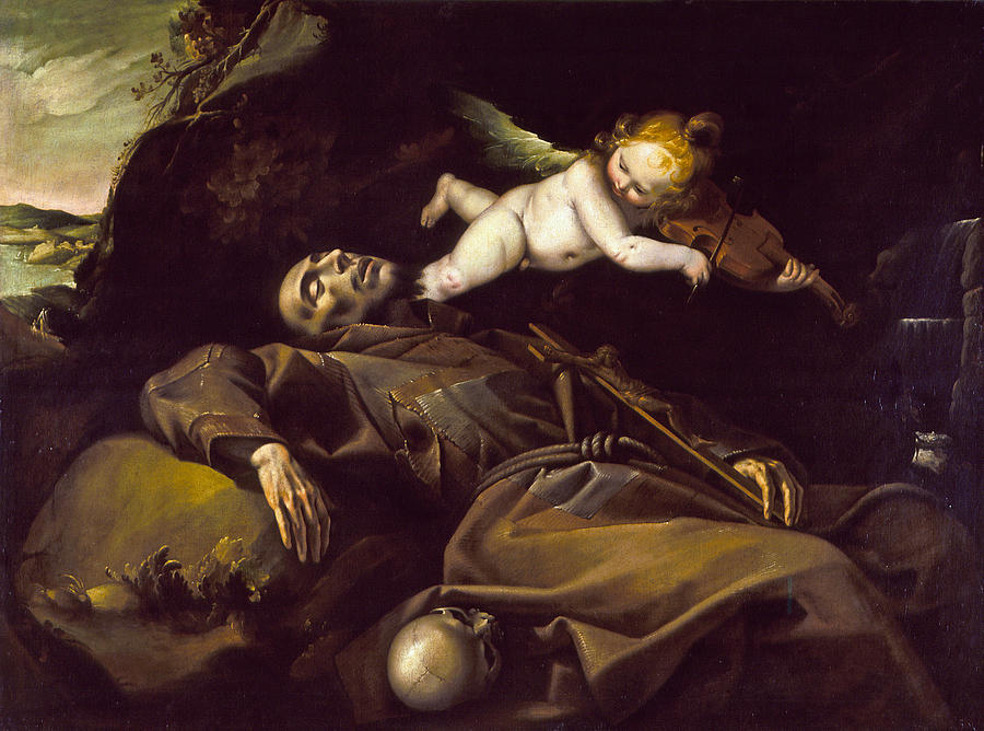 900x668 The Ecstasy Of Saint Francis Painting By Pier Francesco Mazzucchelli - Ecstasy Painting